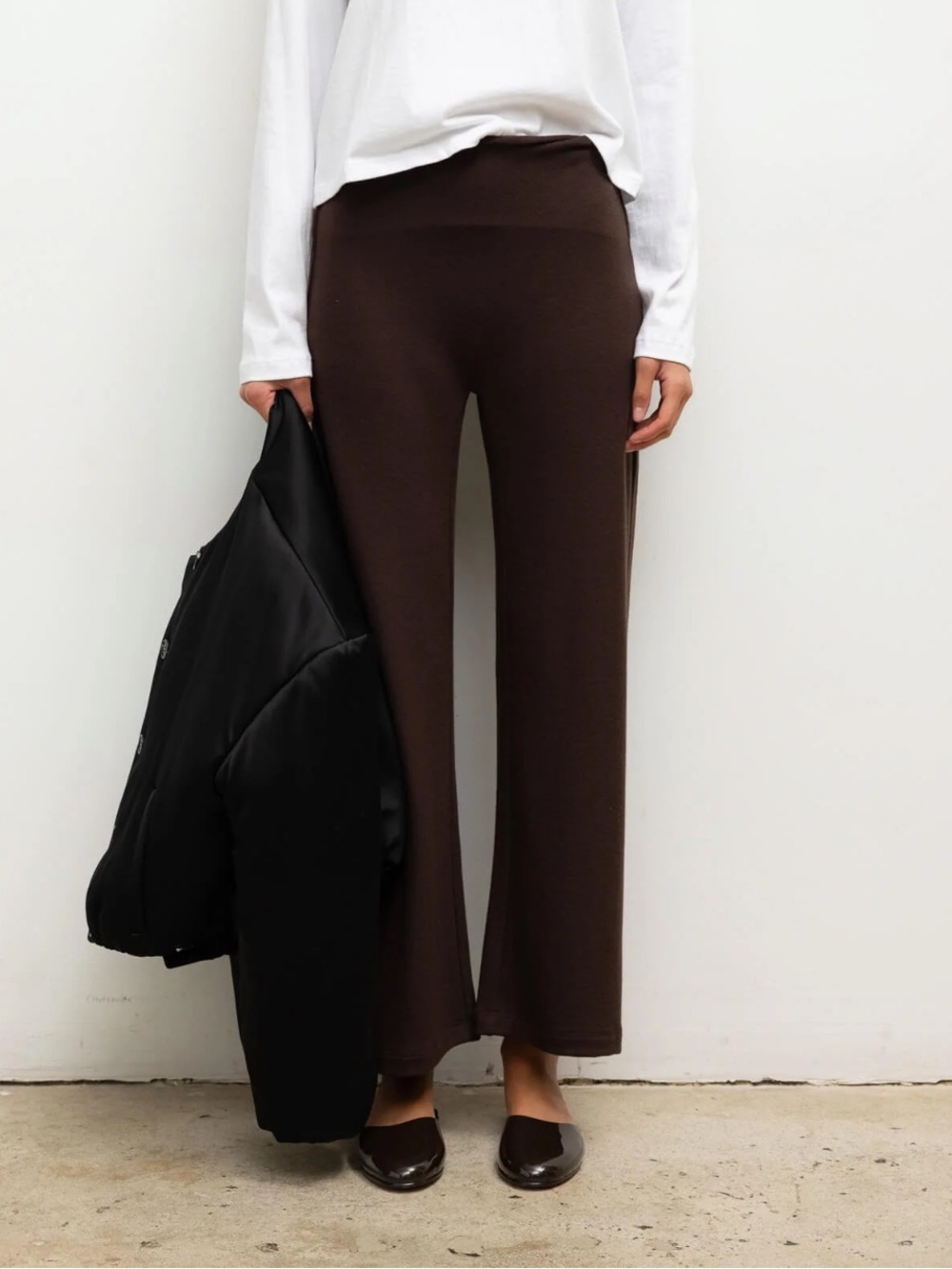 Leset Lauren crop flare pants